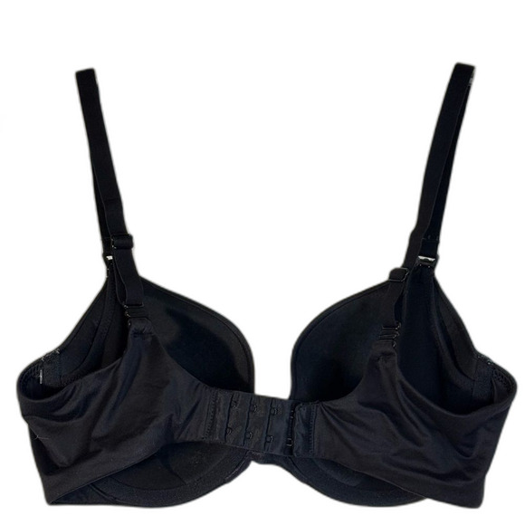 Auden underwire black tshirt bra size 34 C - Picture 2 of 3